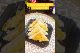 Hung Curd Sandwich Recipe | Healthy & Creamy Veg Sandwich in 10 Mins#trending #ytshorts #viral l