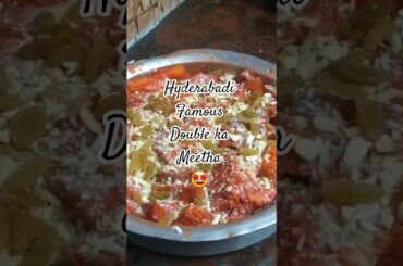 Hyderabadi double ka meetha | #cookingshorts #cookingvideo #foodshorts #indianfood #youtubefood #yt