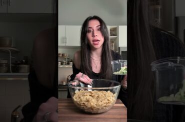 Pesto pasta a salad!! #healthyfood #recipe #healthyrecipes