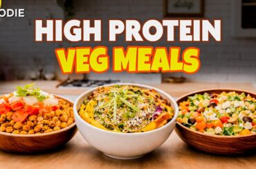 Quick & Healthy Vegetarian Recipes | Buddha Bowl, Barley Chickpea Salad & Dry Chana Masala