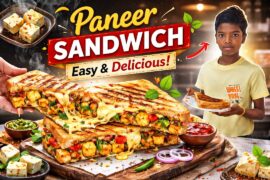 High Protein Paneer Sandwich | Paneer Sandwich | Sandwich Recipe |   Healthy & Delicious Recipe