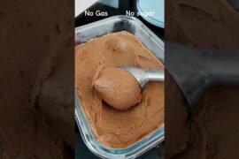 Healthy Chocolate Ice cream for weight loss #shorts #chocolateicecream