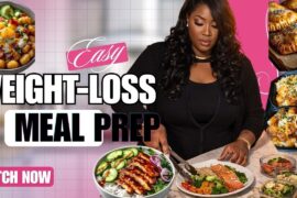 High Protein Meal Prep for Weight Loss | Easy Recipes + Full Day of Eating
