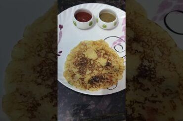 healthy breakfast just in 20 mins suji-besan chilla recipe #food #chilla#healthyfood#shorts