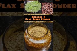 WeightLoss Recipe | Try this Oregano and Flax Seeds Powder to get more health benefits #shorts