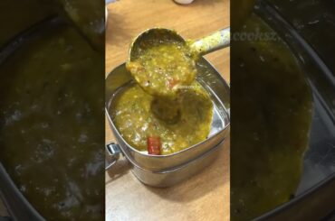 Lunch Recipe: Rice n keerai dal kulambu | snacks n fruit #shortsfeed #lunchideas #lunchbox