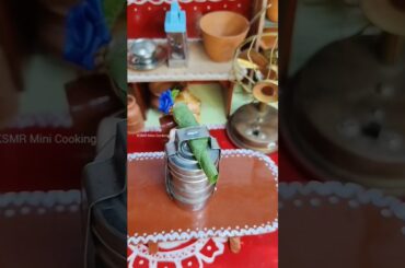 Reverse Mini lunch box packing#mini #miniature#dollhouse#southindiandishes#viral #trending
