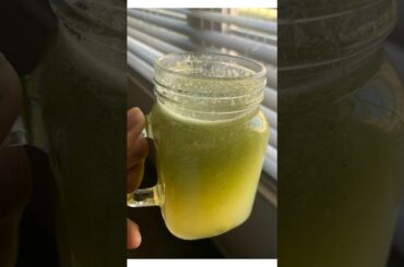 Morning Detox Water For Weight Loss And Skin Glow