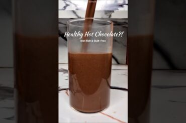 Dietitian Approved Ragi Hot Chocolate | No Sugar | Weight Loss Friendly#shorts #chocolate  #ragi #yt