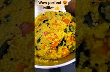 Millet Veg Upma Recipe | Healthy Diet Food | Easy Indian Recipe #Shorts#jksinghproudction