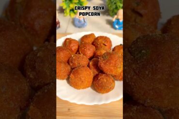 Crispy Soya Popcorn #shorts #crispy #soyabean #protein #viral