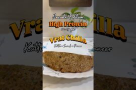 Healthy Navratri Vrat Chilla Recipe #navratrispecial #vratrecipe #chilla #kuttukachilla #indianfood