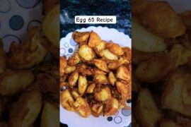 Crispy Egg 65 recipe | Air Fryer Snacks Recipe | Healthy Snack ideas #egg65 #chicken65 #foodie