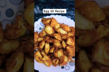 Crispy Egg 65 recipe | Air Fryer Snacks Recipe | Healthy Snack ideas #egg65 #chicken65 #foodie