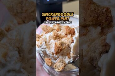High Protein Snickerdoole Ninja Creami Recipe!
