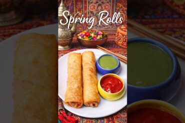 Spring Roll for Iftar and kids lunch box #kashmirfoodfusion #kashmirifood