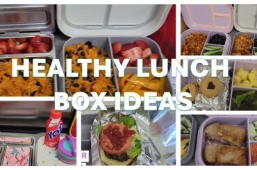 HEALTHY LUNCH BOX IDEAS#kids