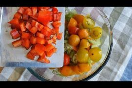 Healthy salad recipe in just minutes | simple ingredients!