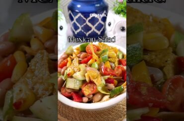 Mexican salad, healthy breakfast options, #recipe #healthyfood #youtubeshorts #shorts #trending
