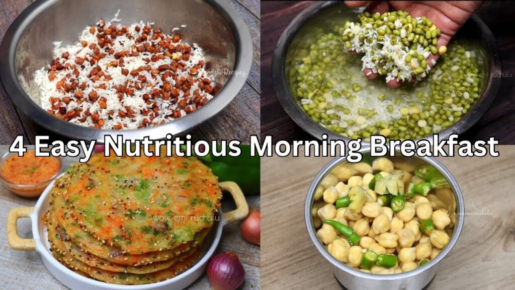 4 must try Simple & Healthy recipes for Breakfast or Dinner | Kids Lunchbox Recipes | High Protein