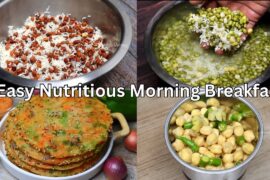 4 must try Simple & Healthy recipes for Breakfast or Dinner | Kids Lunchbox Recipes | High Protein