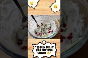 10 Min Healthy Cucumber Curd Bowl for Weight Loss |#salad #diet #food