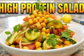 High Protein Salad Recipe | Healthy Weight Loss Salad | Easy Chickpea Salad