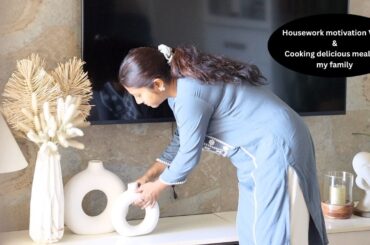 Daily life - Housework motivation vlog ! | Cooking delicious meals | Salad recipes for summers ..