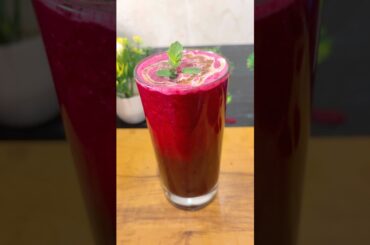 Beetroot juice recipe #skinglow #guthealth #weightloss #recipe #healthydrink