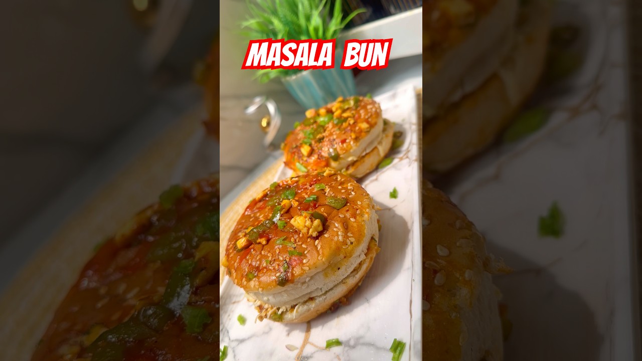 Masala bun #shorts #viral #shortsfeed Masala bun #shorts #viral #shortsfeed