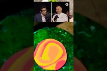 Rainbow Poori khayi h kabhi wo bhi ik healthy twist ke saath #rainbow #youtubeshorts #cheftips