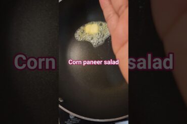 Corn salad with Indian n mexican touch #recipe #food  #healthyrecipes #salad #reels