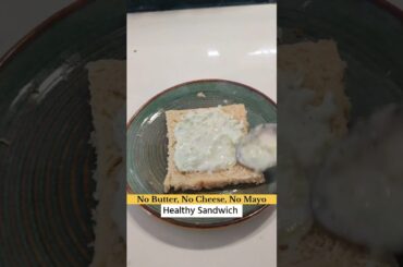 Healthy 5 min Breakfast idea #cucumbersandwich