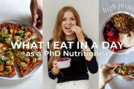 HIGH PROTEIN WHAT I EAT IN A DAY as a PhD Nutritionist
