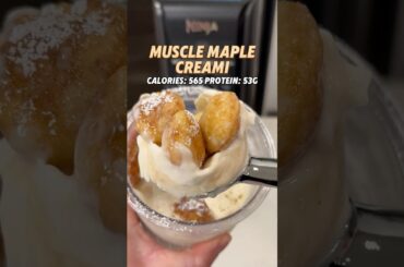 Maple Base Ninja Creami Recipe! (High Protein)