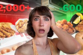 High Protein, Low Calorie Fast Food (Cane's, Krispy Kreme, Panda Express)