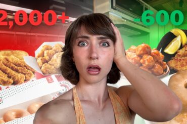 High Protein, Low Calorie Fast Food (Cane's, Krispy Kreme, Panda Express)