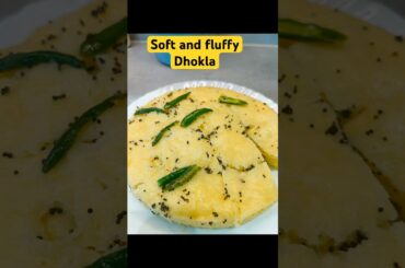 Soft, Spongy, Perfect Dhokla Recipe! #shorts #youtubeshorts #shortsfeed
