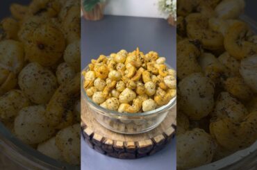 Day 5/21 Healthy Recipe (Minty Makhana) #shortsfeed #shorts #viral #viralvideo