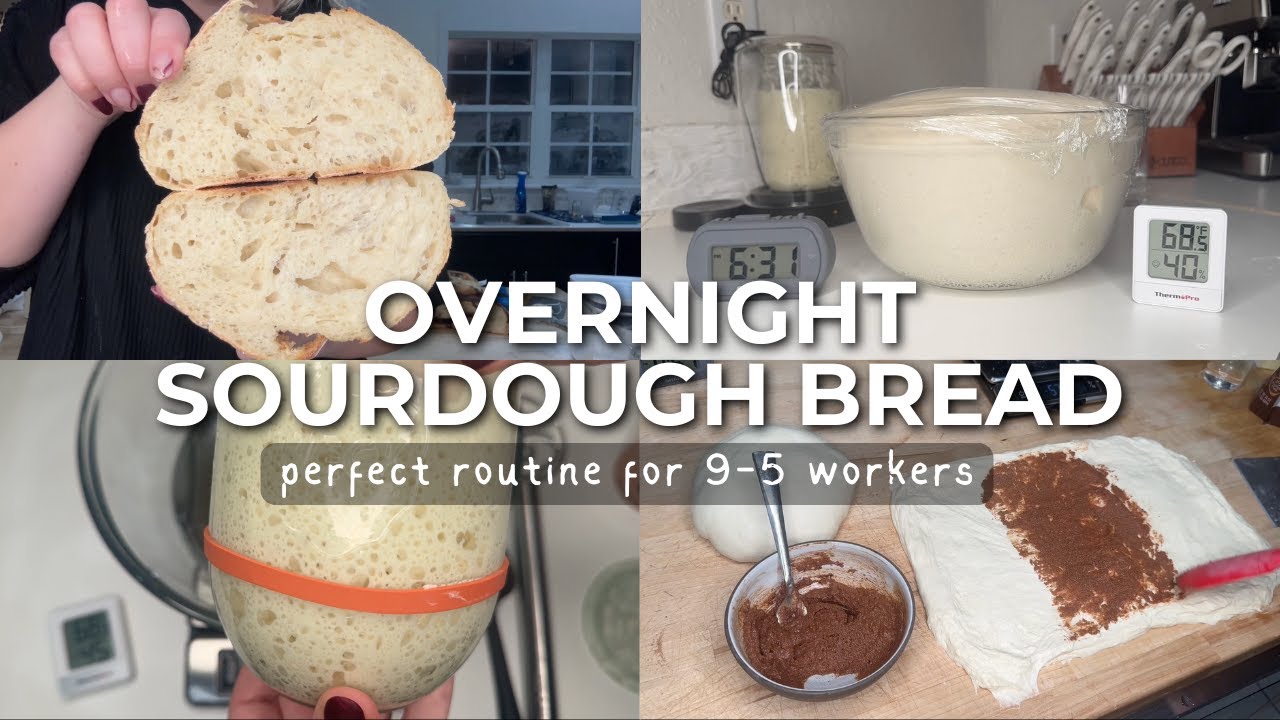 Overnight Sourdough Bread Recipe: Perfect for 9-5 Workers Overnight Sourdough Bread Recipe: Perfect for 9-5 Workers