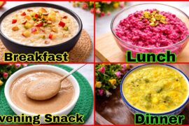 Summer Weight Gaining Baby Food For 1 - 4 Years | Baby Food Chart | Healthy Food Bites