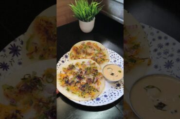 healthy breakfast recipe #shorts #viralvideo #uttapam #recipe #healthyrecipes #breakfast