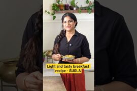 Susla Recipe | New & Unique Breakfast Recipe | Easy & Healthy Dish - Churumuri or Puffed rice upma