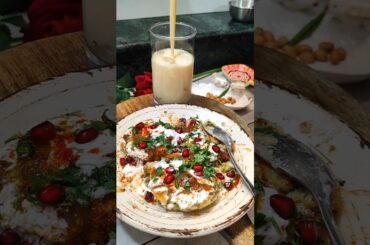 #shorts Day 5 of Navratri | Kele ki Tikki Chaat Recipe #viralrecipe #cooking #food