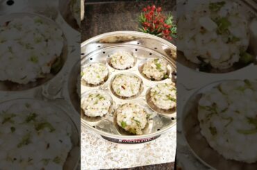 "Steamed Sabudana Vada  | No Gas Healthy Dinner | No Fry | Vrat Special #shorts"