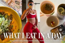 *REALISTIC* WHAT I EAT IN A DAY | building healthy habits, vitamins, meals you'll actually enjoy!
