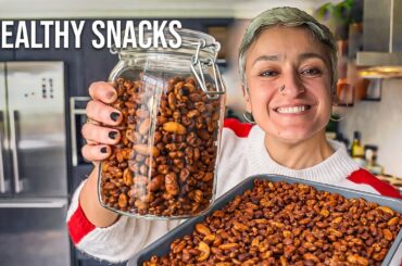 HEALTHY SNACKS to make ahead for the week!