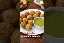 Navratri Special Snacks | Sabudana Appam | Healthy breakfast