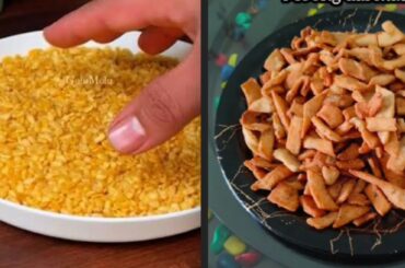 10 min. Healthy Tea Evening snacks Recipe - Moong daal snacks Easy evening snacks  recipe