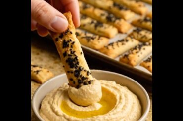 Almond Flour Savory Sticks | Addictive & Crispy!!